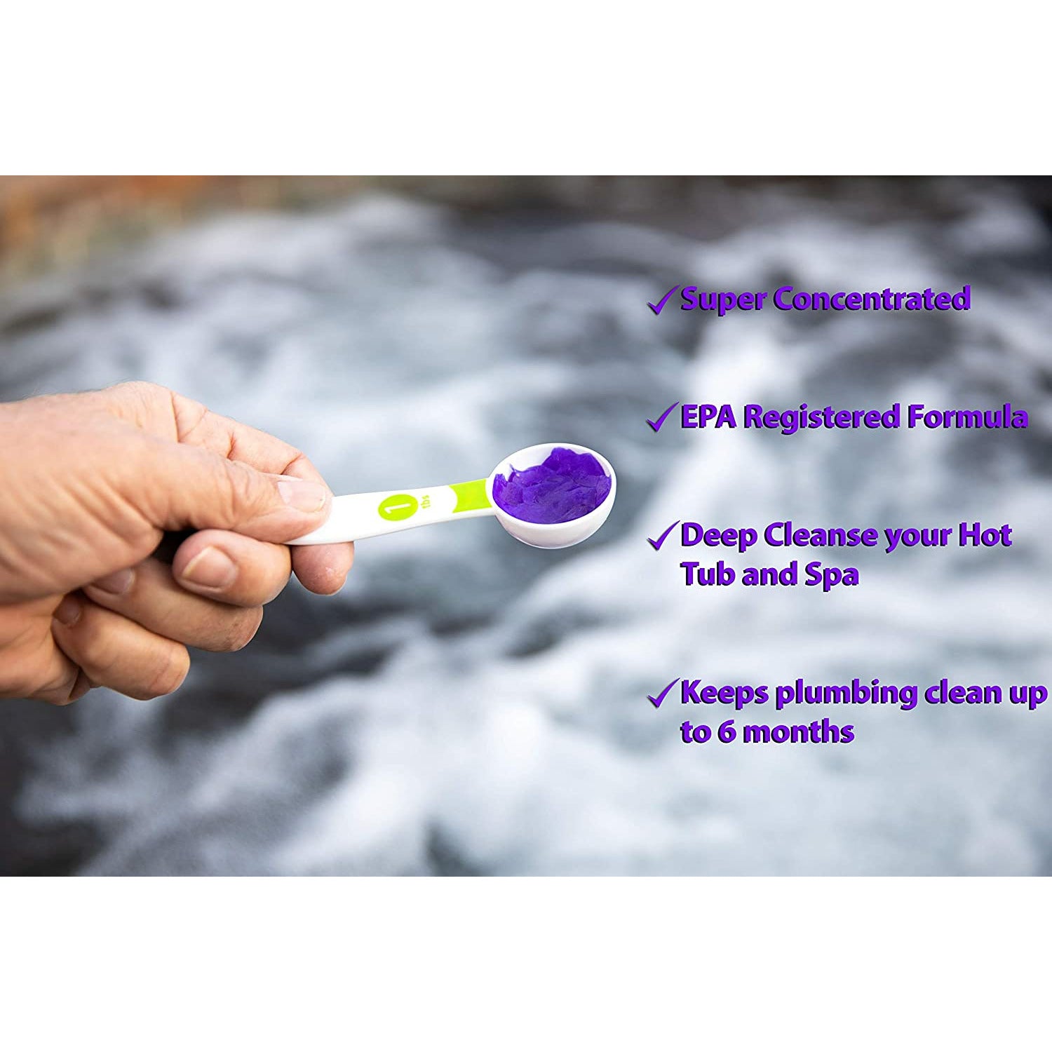 Hot Tub Serum's Total Cleanse Water Care Solution