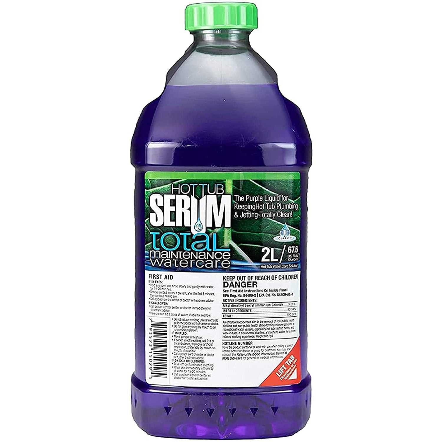 Hot Tub Serum Total Maintenance water care 67.6 Fl Oz