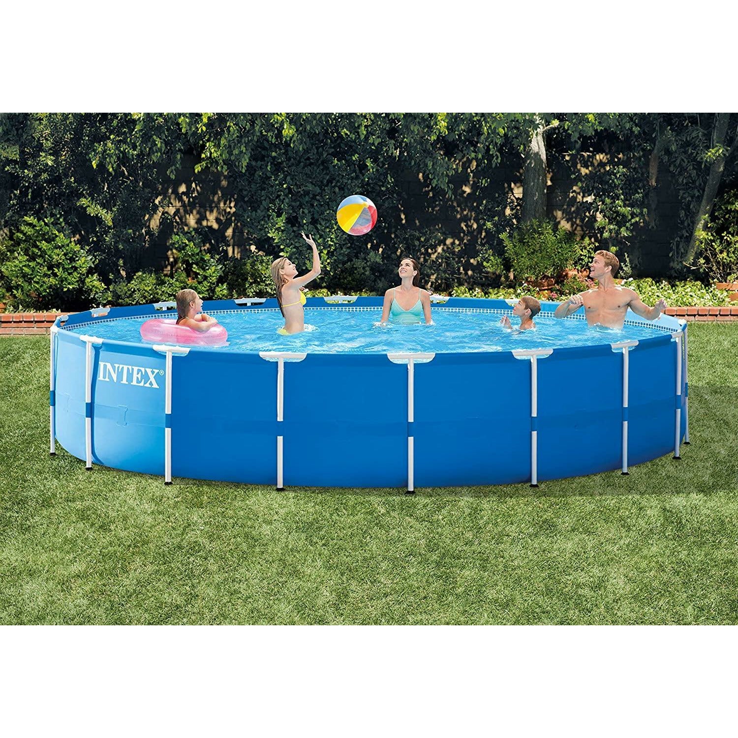 Intex Metal Frame Pool 18x48 - Pelican Shops