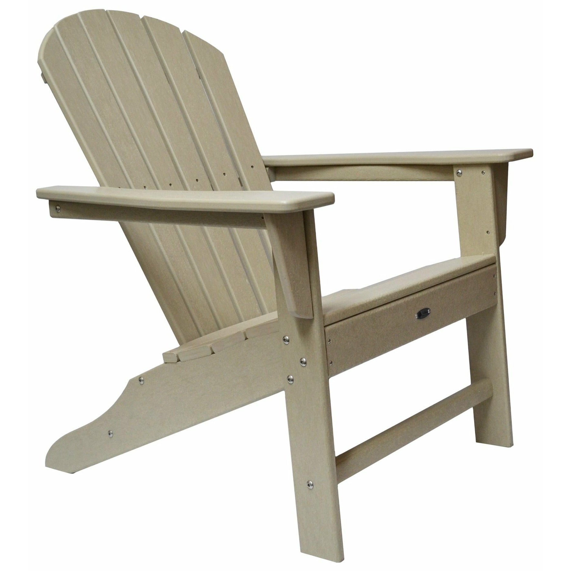 Surf City Poly Adirondack Chair - Color : Sand - Atlas Patio Furniture - Pelican Shops Ski, Pool & Patio