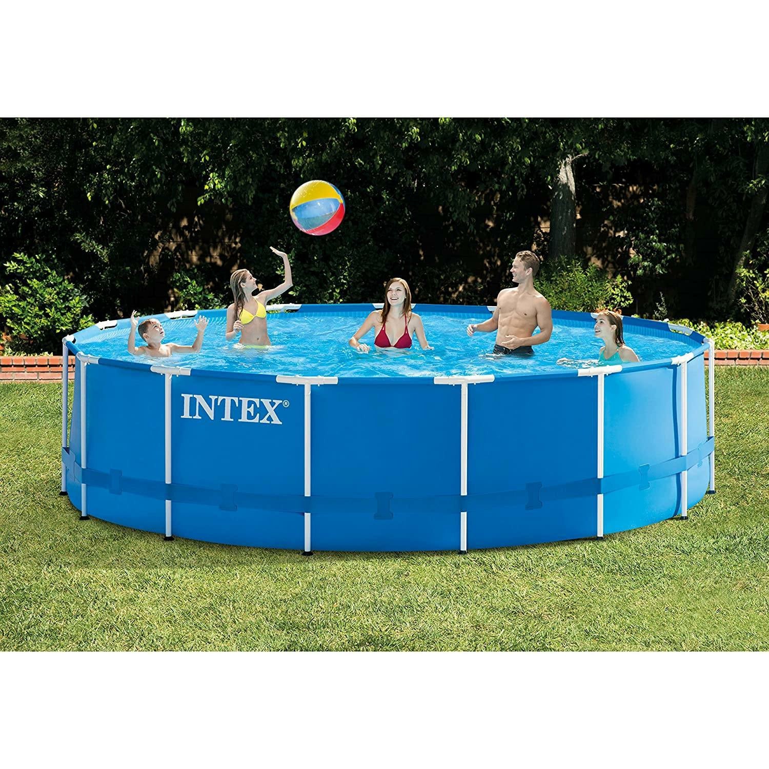 Intex Metal Frame Pool 15x48 - Pelican Shops