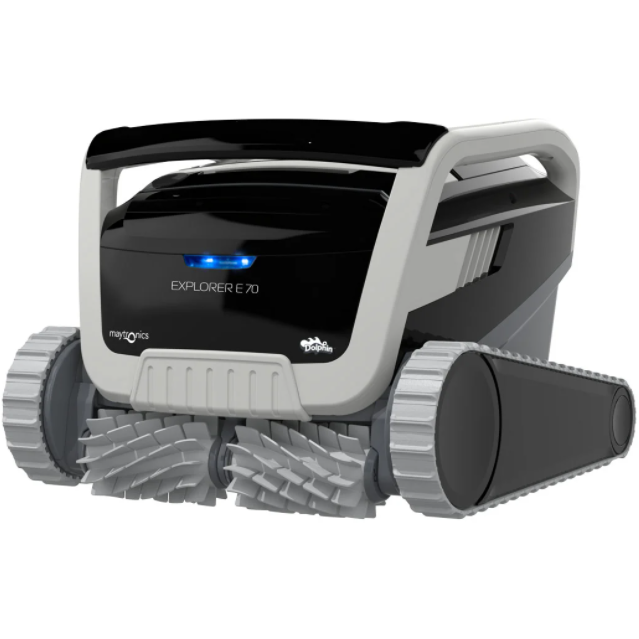 Ships Next Day New Dolphin Explorer E70 Robotic Pool Cleaner w/ Caddy