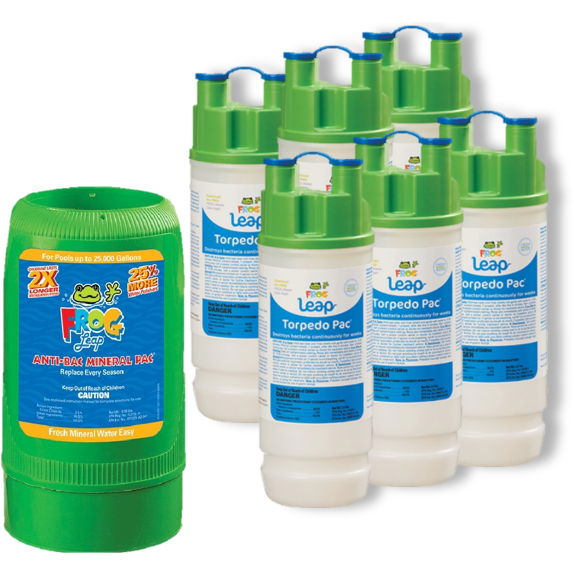 Pool Frog Torpedo Pac and Mineral Pac Virtual Bundle Frog