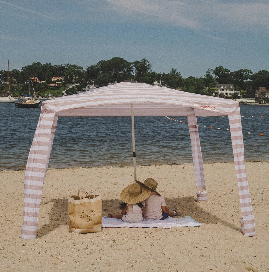 Ships Next Day CoolCabana 5 Noosa Beige Stripes