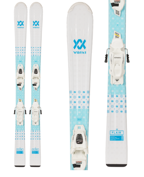 Völkl Chica Skis + 4.5 Vmotion Bindings JR