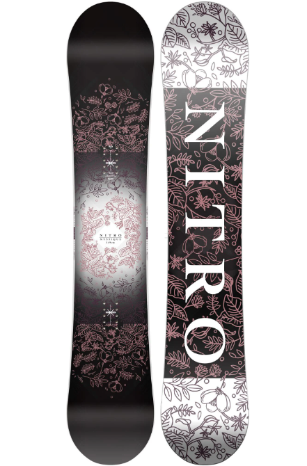 Ships Next Day Nitro Mystique Women's Snowboard 2023