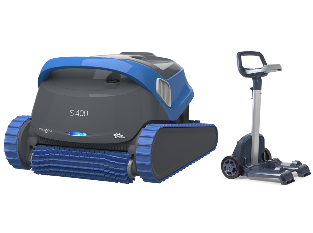 Ships Next Day New Dolphin S400 Robotic Pool Cleaner