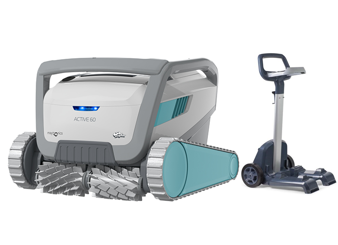 Ships Next Day New Dolphin Active 60  Robotic Pool Cleaner