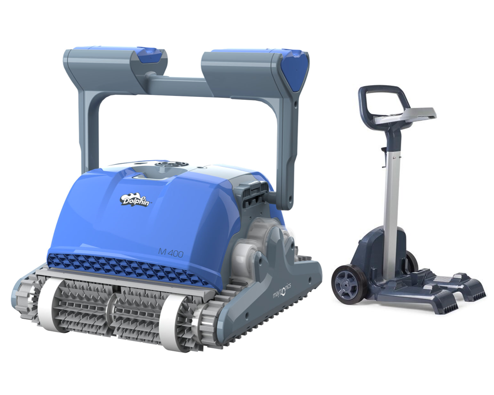 Enhanced Warranty Maytronics Dolphin M400 Robotic Pool Cleaner