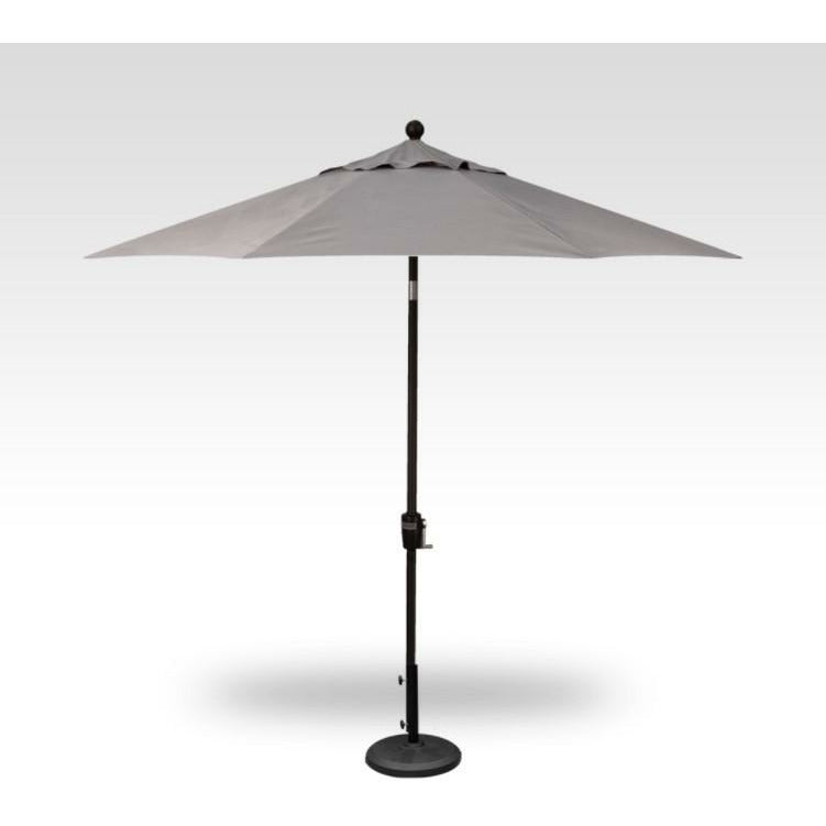 TREASURE GARDEN Market Aluminum 9' Octagon Push Button Tilt Crank Lift Umbrella UM920