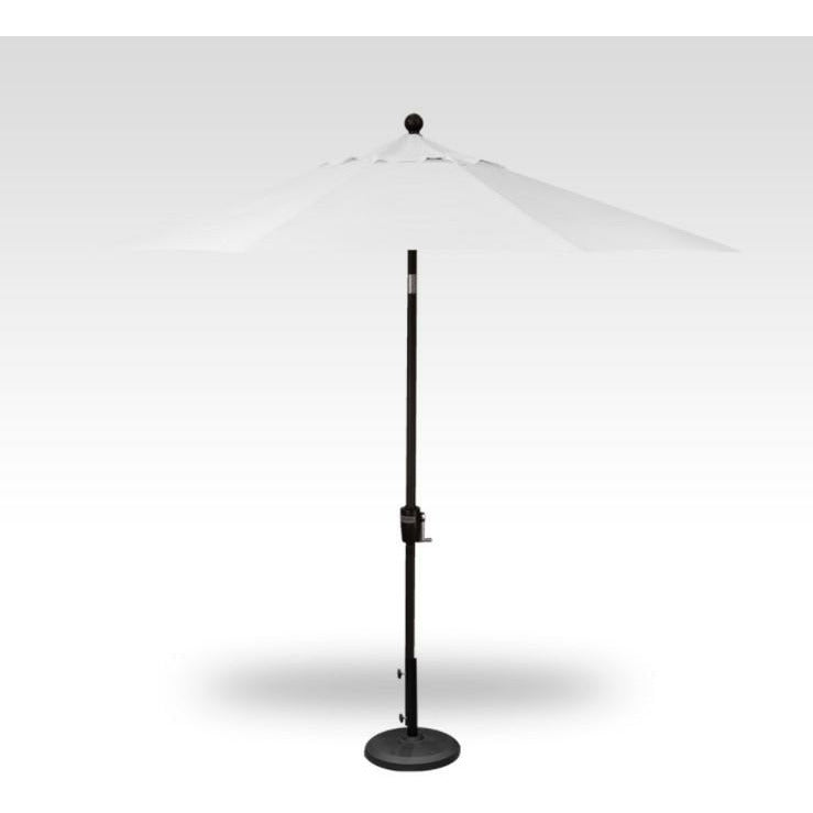TREASURE GARDEN Market Aluminum 9' Octagon Push Button Tilt Crank Lift Umbrella UM920