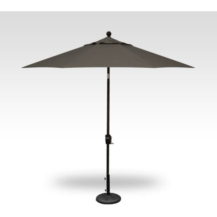 TREASURE GARDEN Market Aluminum 9' Octagon Push Button Tilt Crank Lift Umbrella UM920