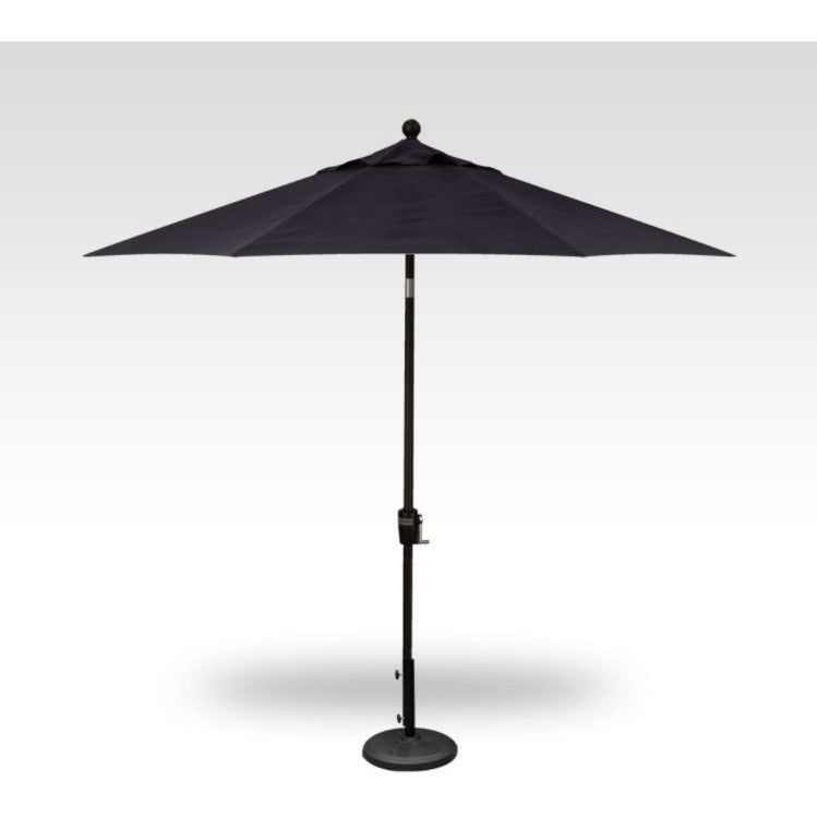 TREASURE GARDEN Market Aluminum 9' Octagon Push Button Tilt Crank Lift Umbrella UM920