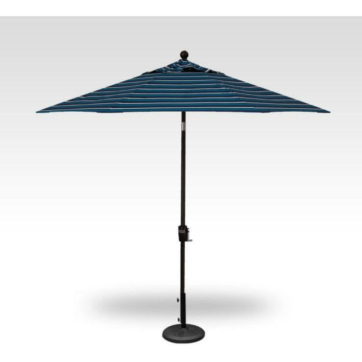 TREASURE GARDEN Market Aluminum 9' Octagon Push Button Tilt Crank Lift Umbrella UM920