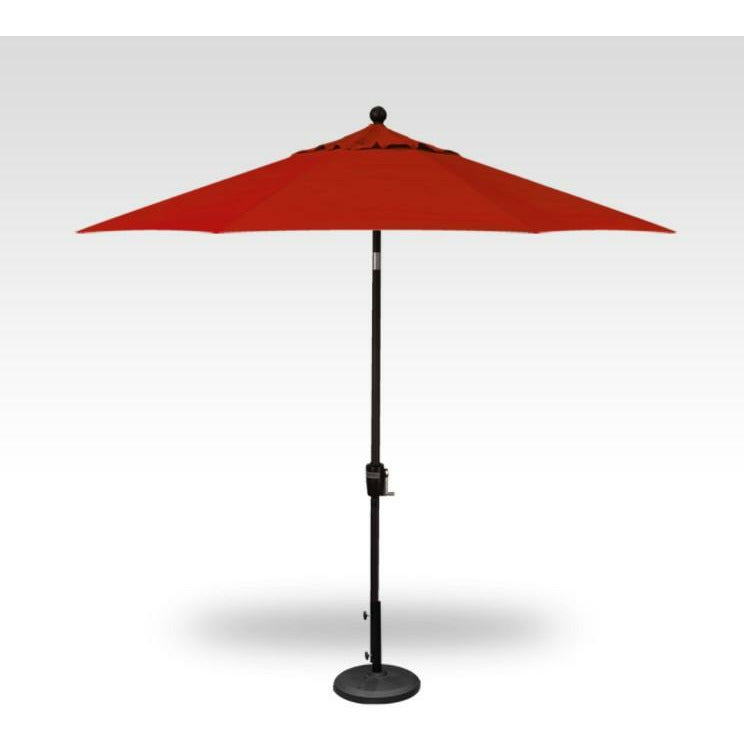 TREASURE GARDEN Market Aluminum 9' Octagon Push Button Tilt Crank Lift Umbrella UM920
