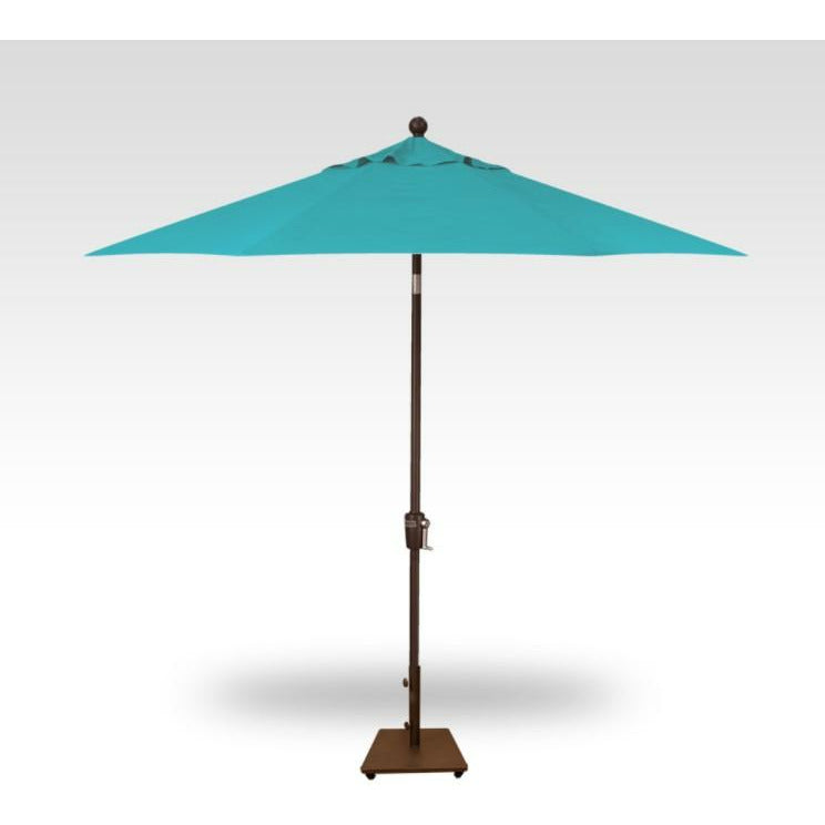 TREASURE GARDEN Market Aluminum 9' Octagon Push Button Tilt Crank Lift Umbrella UM920