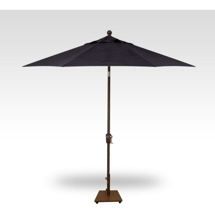 TREASURE GARDEN Market Aluminum 9' Octagon Push Button Tilt Crank Lift Umbrella UM920