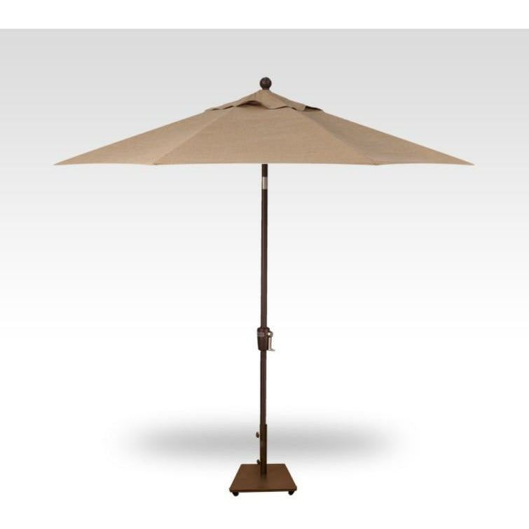 TREASURE GARDEN Market Aluminum 9' Octagon Push Button Tilt Crank Lift Umbrella UM920