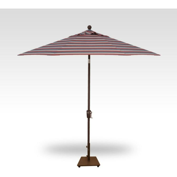 TREASURE GARDEN Market Aluminum 9' Octagon Push Button Tilt Crank Lift Umbrella UM920