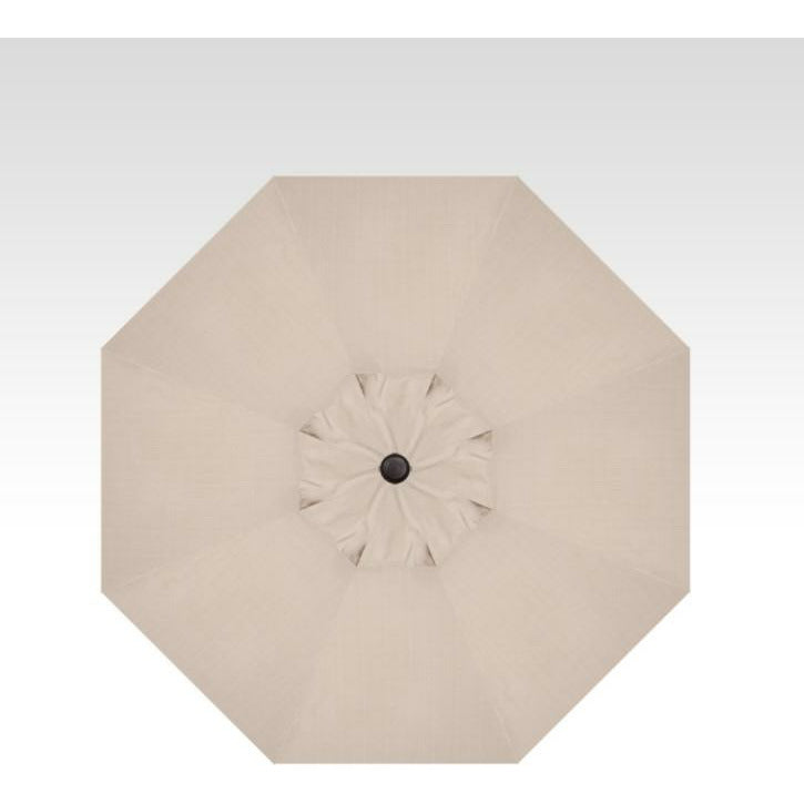 TREASURE GARDEN Market Aluminum 7.5' Octagon Push Button Tilt Crank Lift Umbrella
