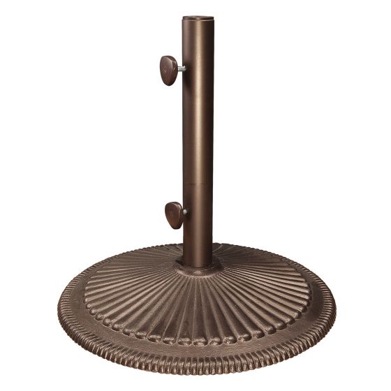 TREASURE GARDEN Classic 50 Lbs. Cast Iron Market Umbrella Base 19.3” (BW50)