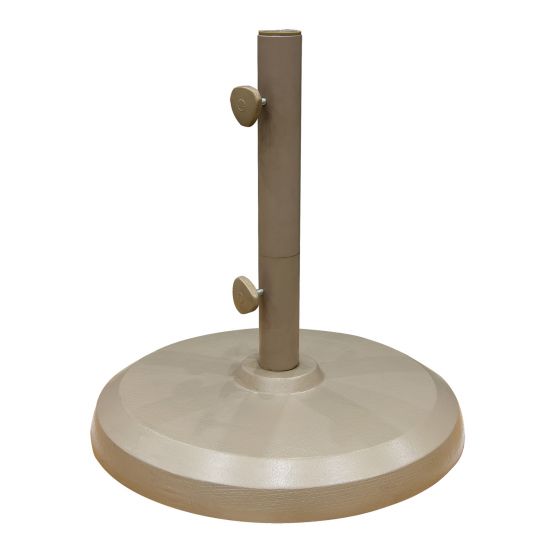 TREASURE GARDEN Garden 50 Lbs. Cast Aluminum Market Umbrella Base 19.5” (BG50)