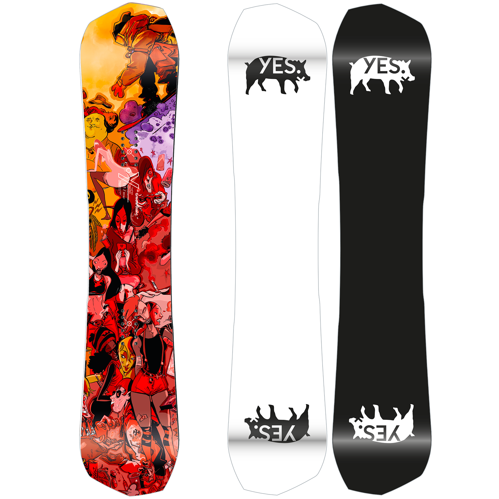 Ships Next Day Yes. Greats Uninc Men's Snowboard 22/23