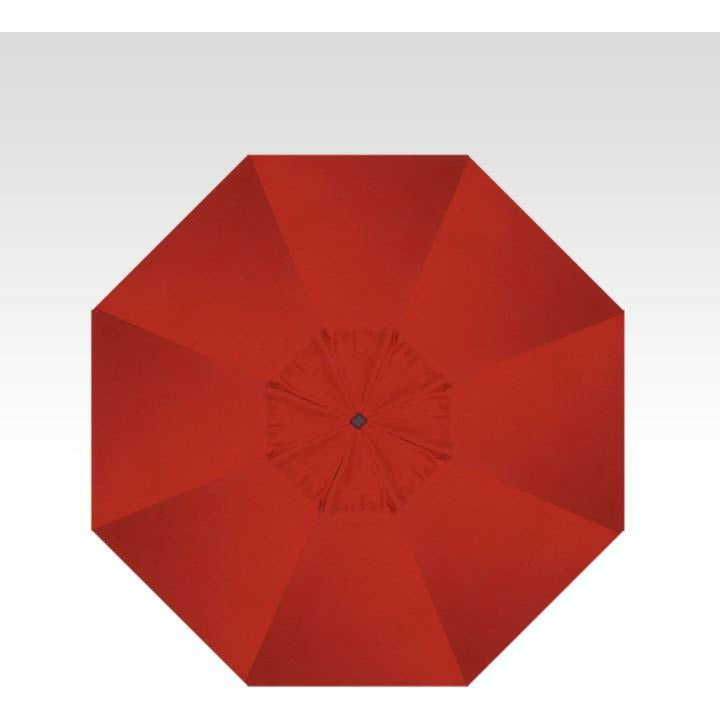 TREASURE GARDEN Market Aluminum 7.5' Octagon Push Button Tilt Crank Lift Umbrella