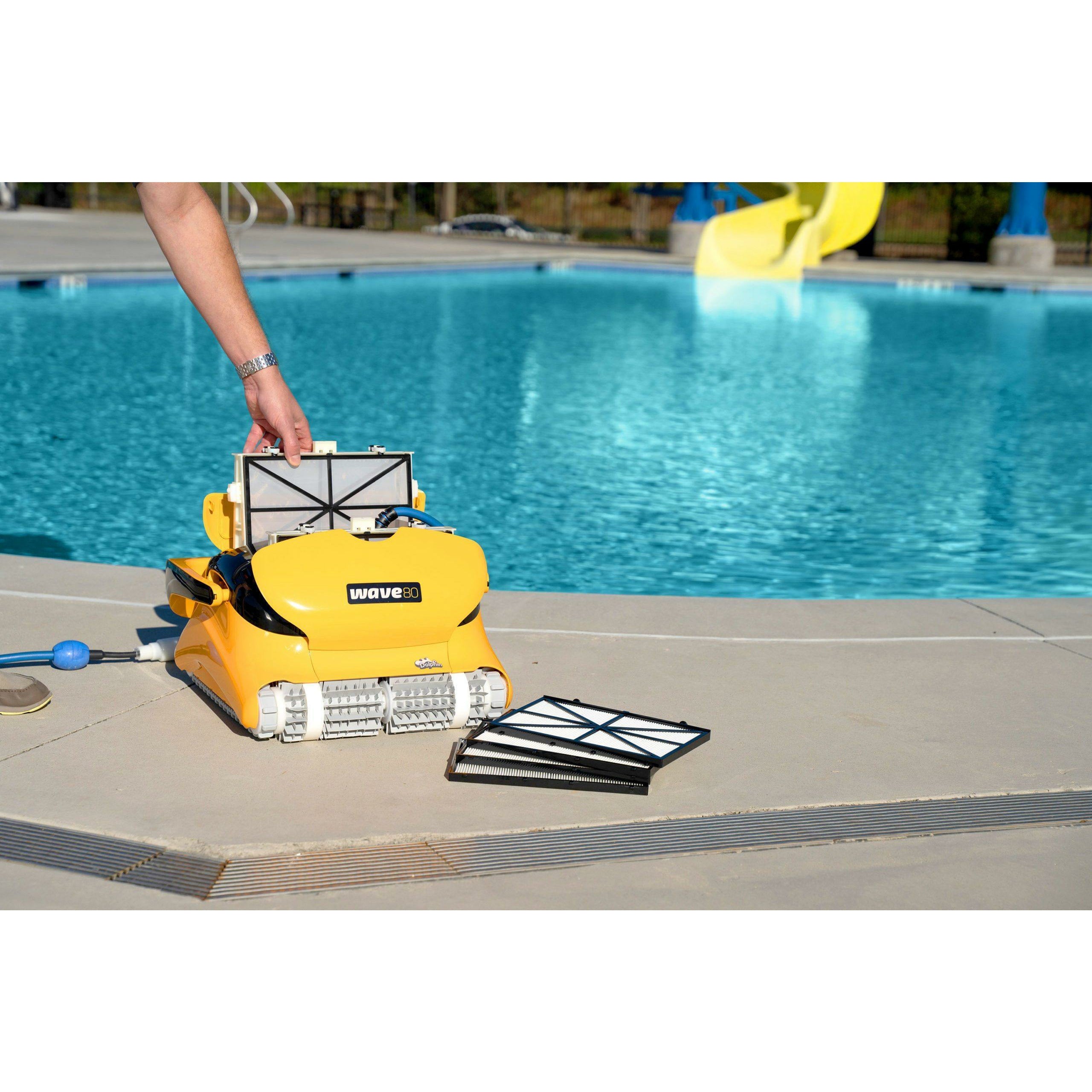 Commercial Pool Dolphin Wave 80 Robotic Cleaner - Pelican Shops
