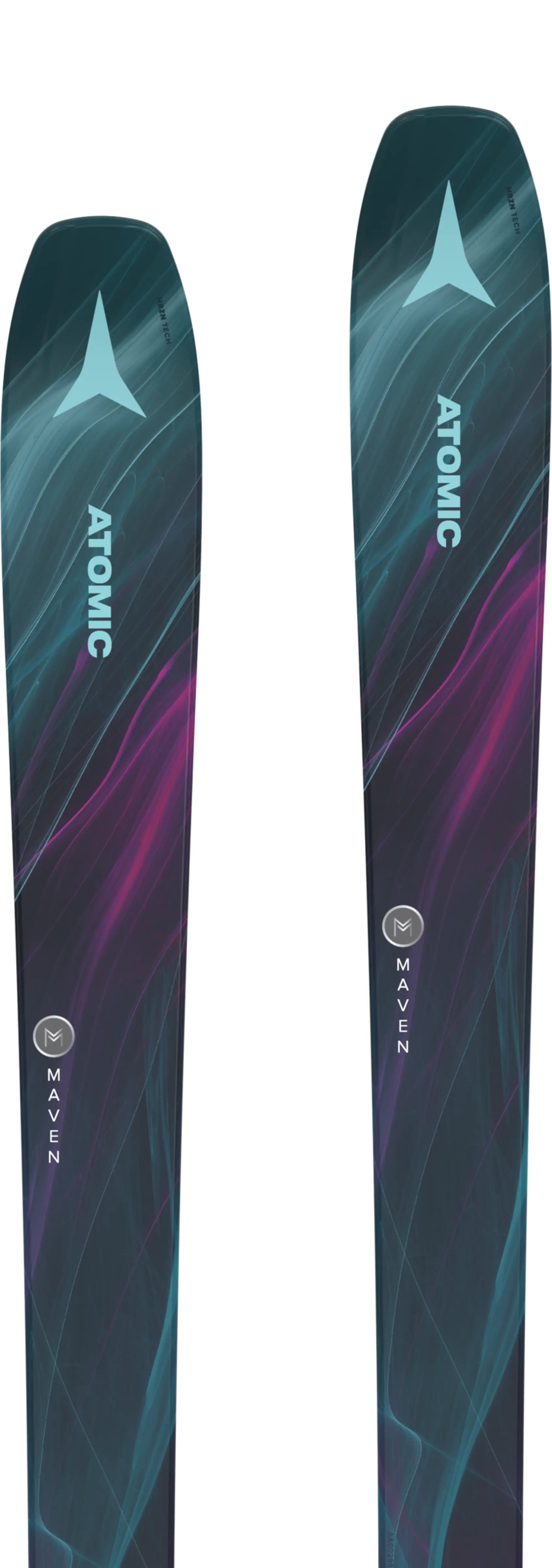 Approved by Atomic’s #sheskis ambassador team, the all-mountain women’s Atomic Maven 86 delivers exact and relaxed skiing in any snow condition.