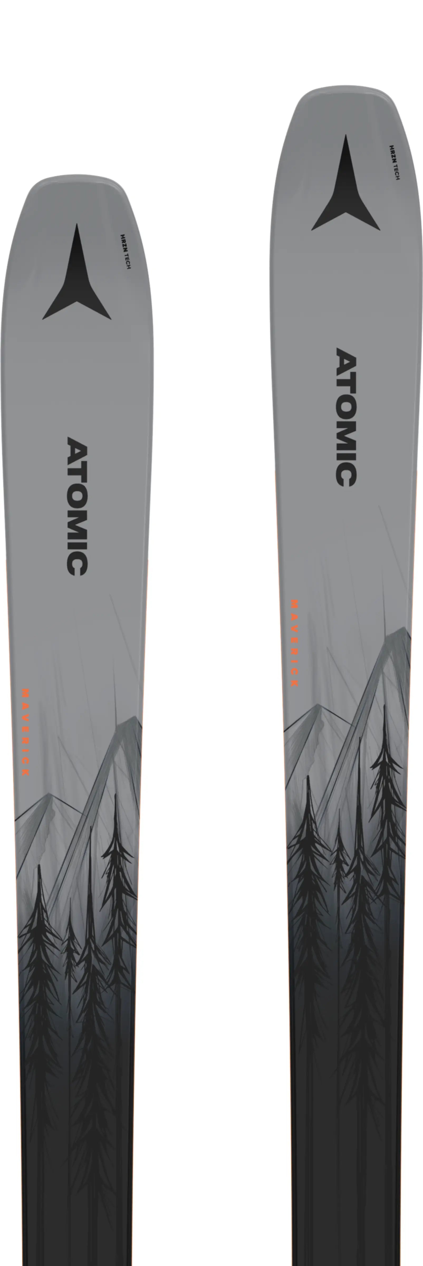 Exact and relaxed, the all-mountain Atomic Maverick 88 TI ski offers the perfect balance of performance and playfulness.