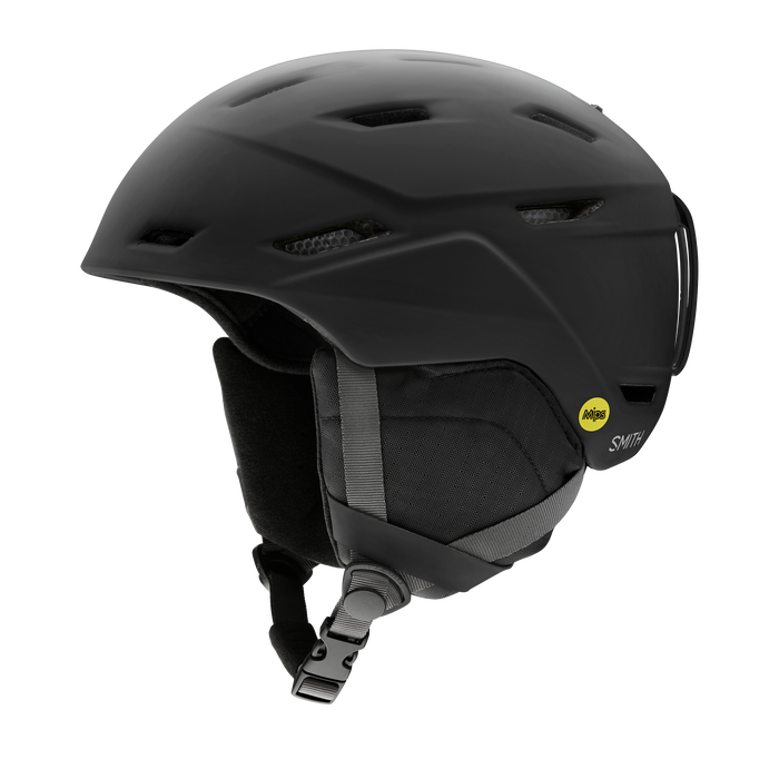 There is the gear you need and there is the gear you love. The Smith Mission ski and snowboard helmet is both. Its lightweight design brings the latest safety innovations including Mips and Zonal KOROYD for enhanced energy absorption in the event of a crash.