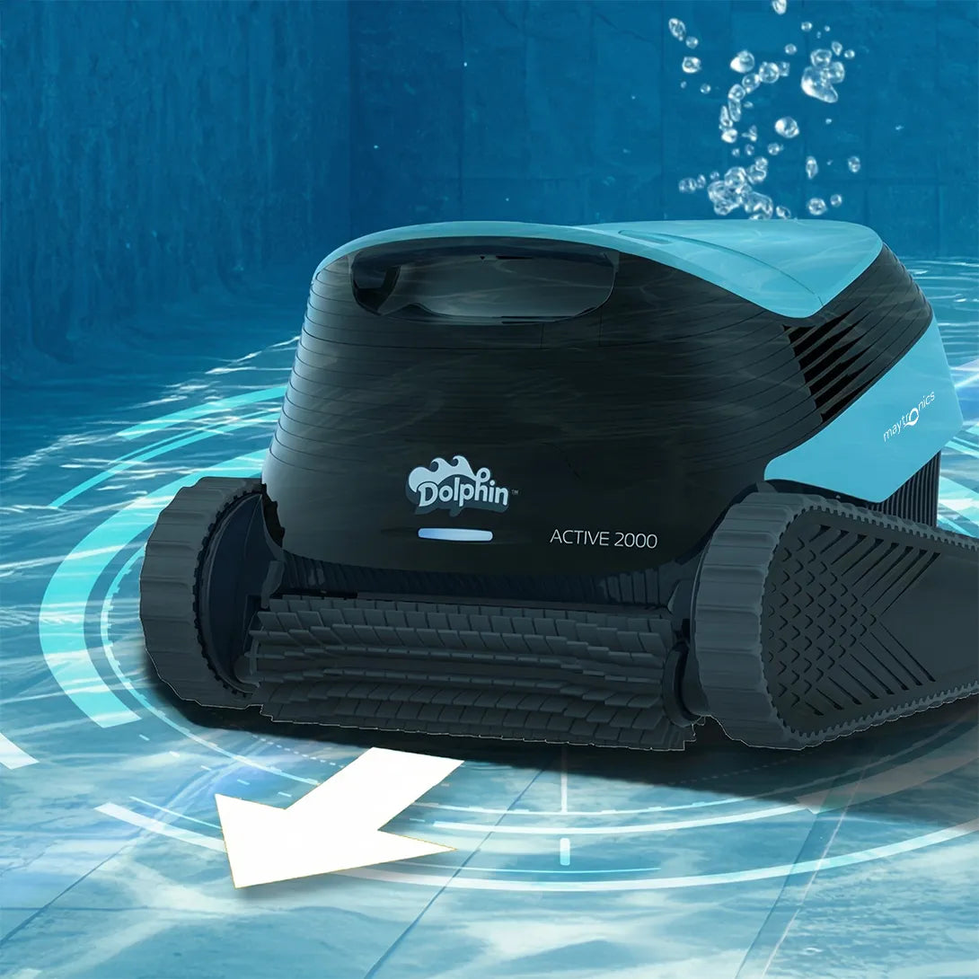 Dolphin Active 2000 Corded Robotic Pool Vacuum Maytronics - Enhanced Warranty Included