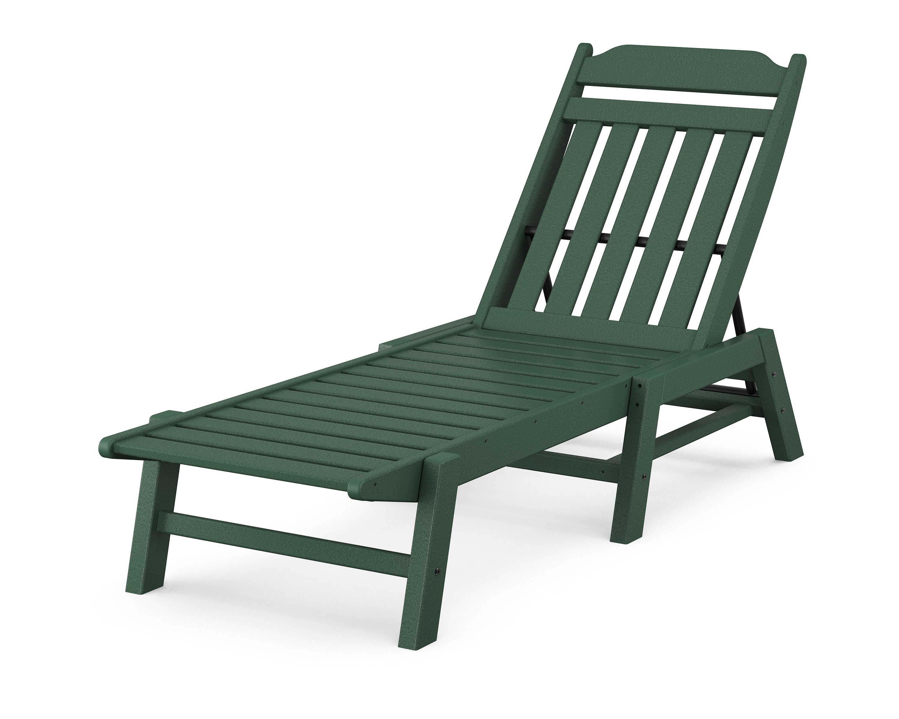 POLYWOOD Country Living Chaise in Green