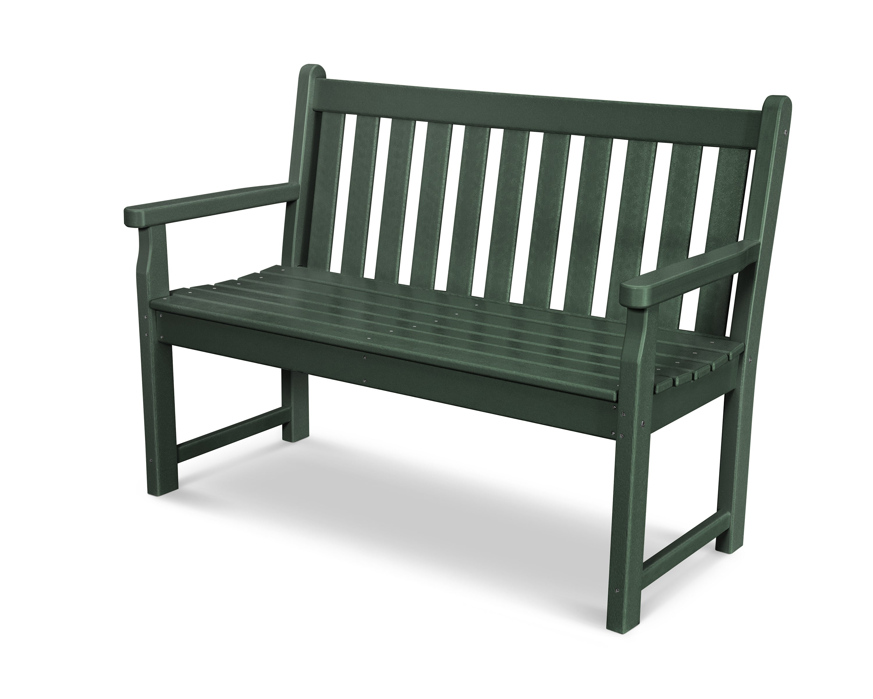 POLYWOOD® Traditional Garden 48" Bench in Green