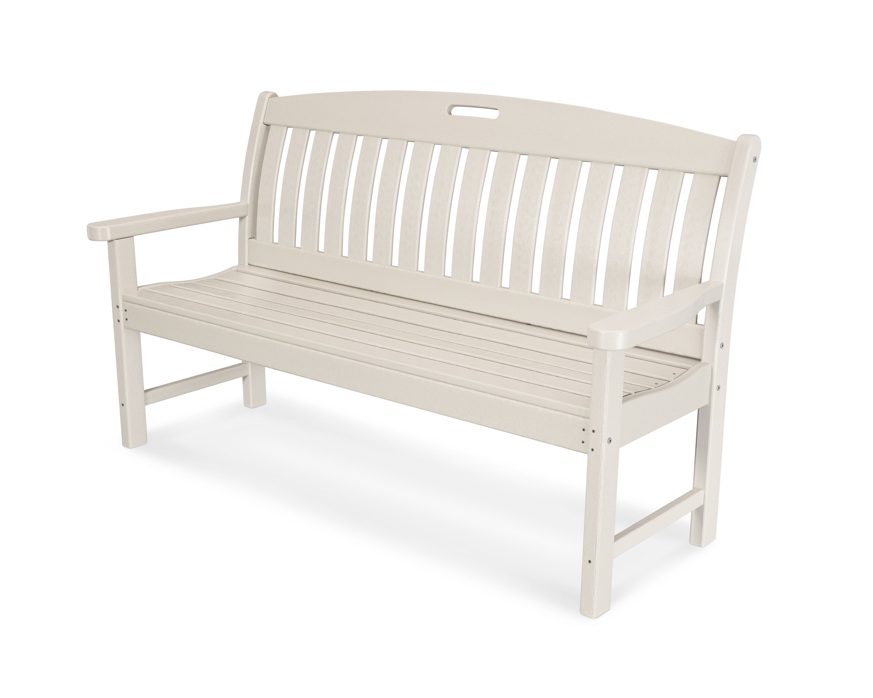 POLYWOOD® Nautical 60" Bench in Sand
