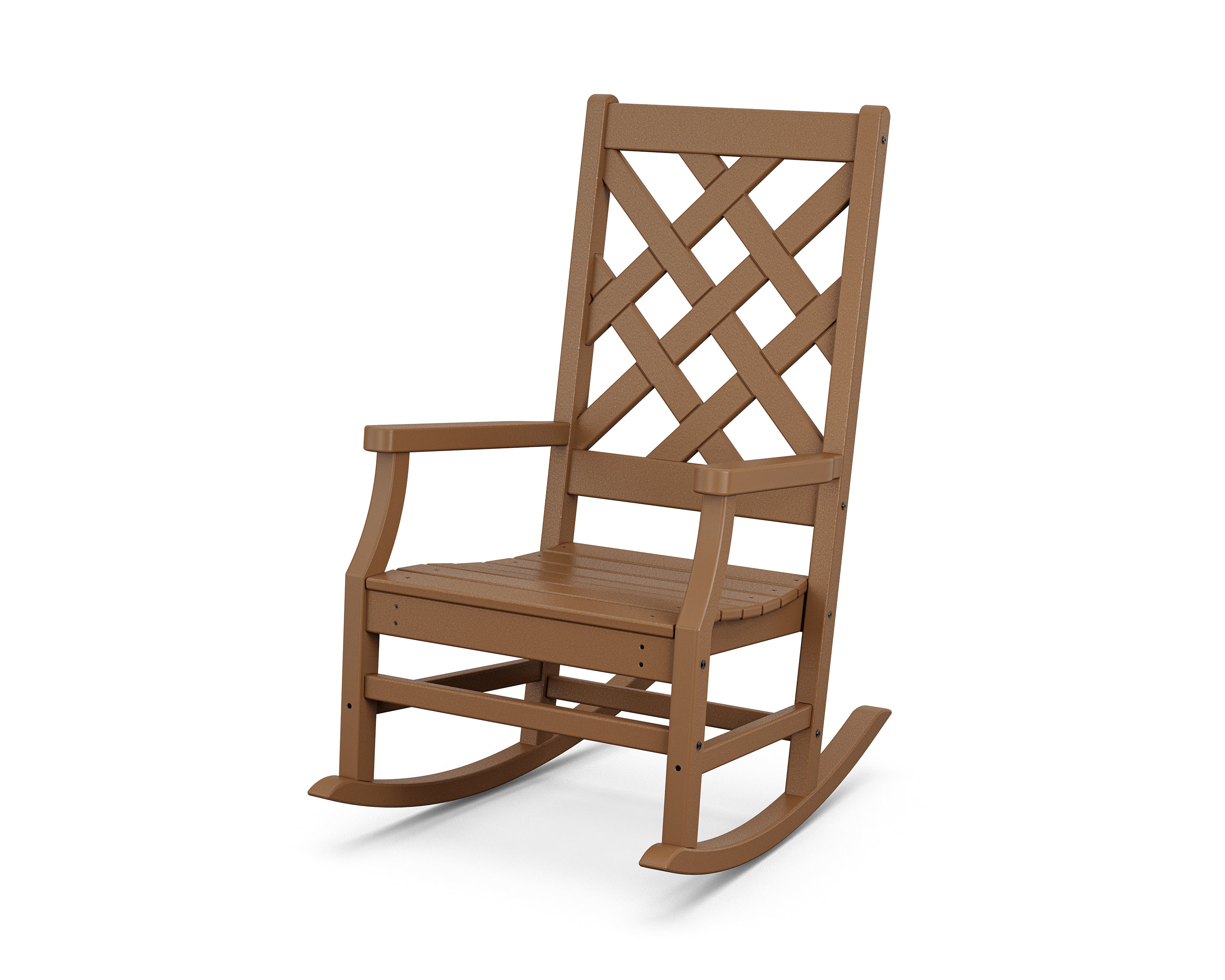 Country Living Wovendale Rocking Chair in Teak