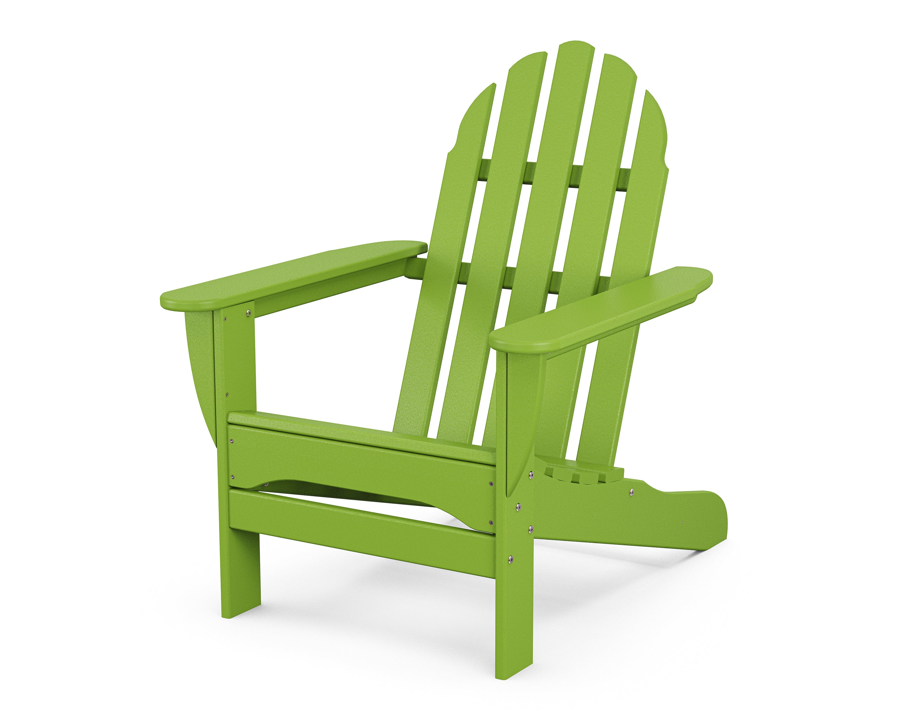 POLYWOOD Classic Adirondack Chair in Lime