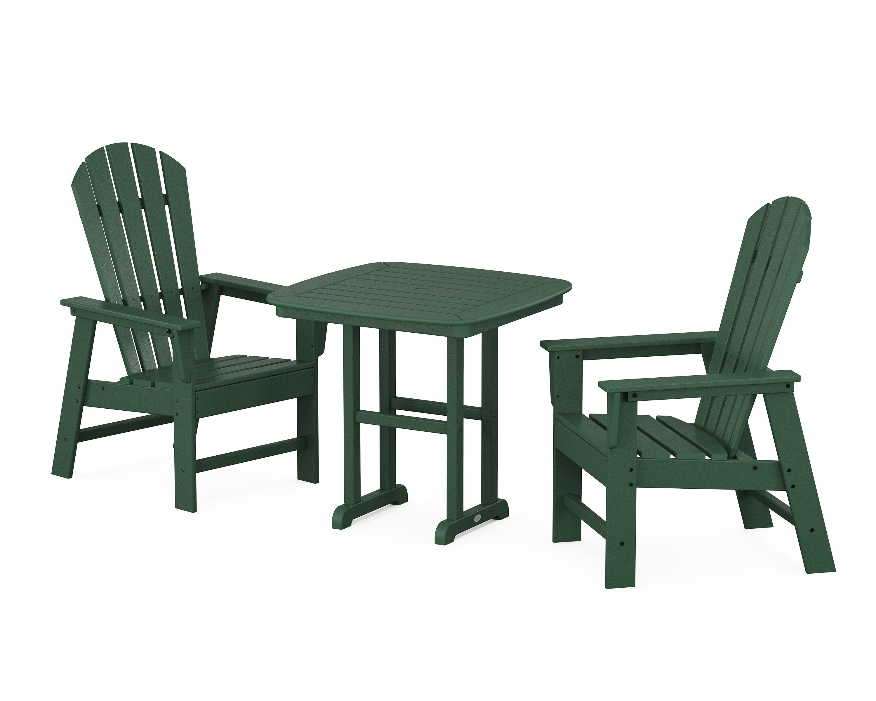 POLYWOOD® South Beach 3-Piece Dining Set in Green