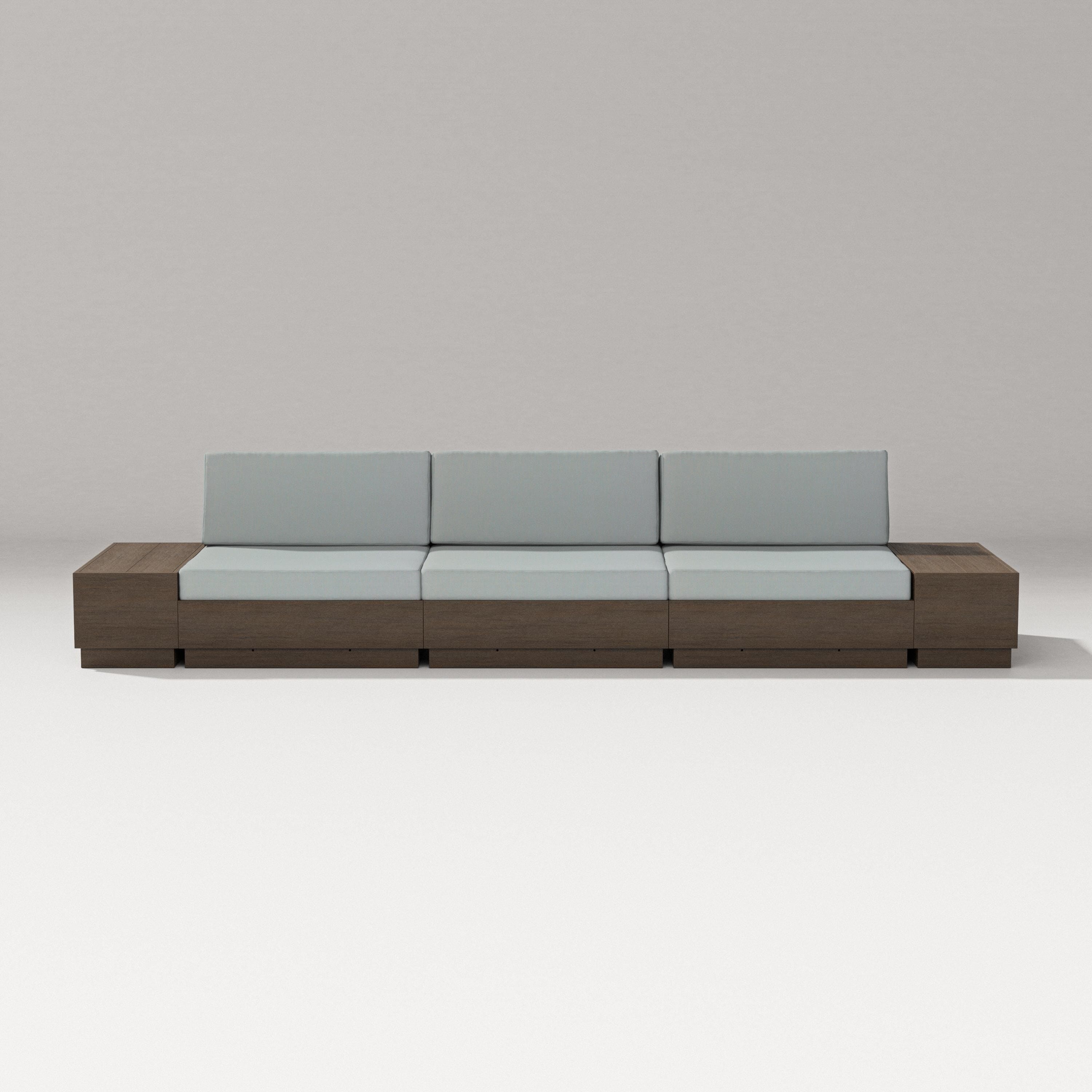 PW Designer Series Elevate Straight Sectional in Kona / Spa