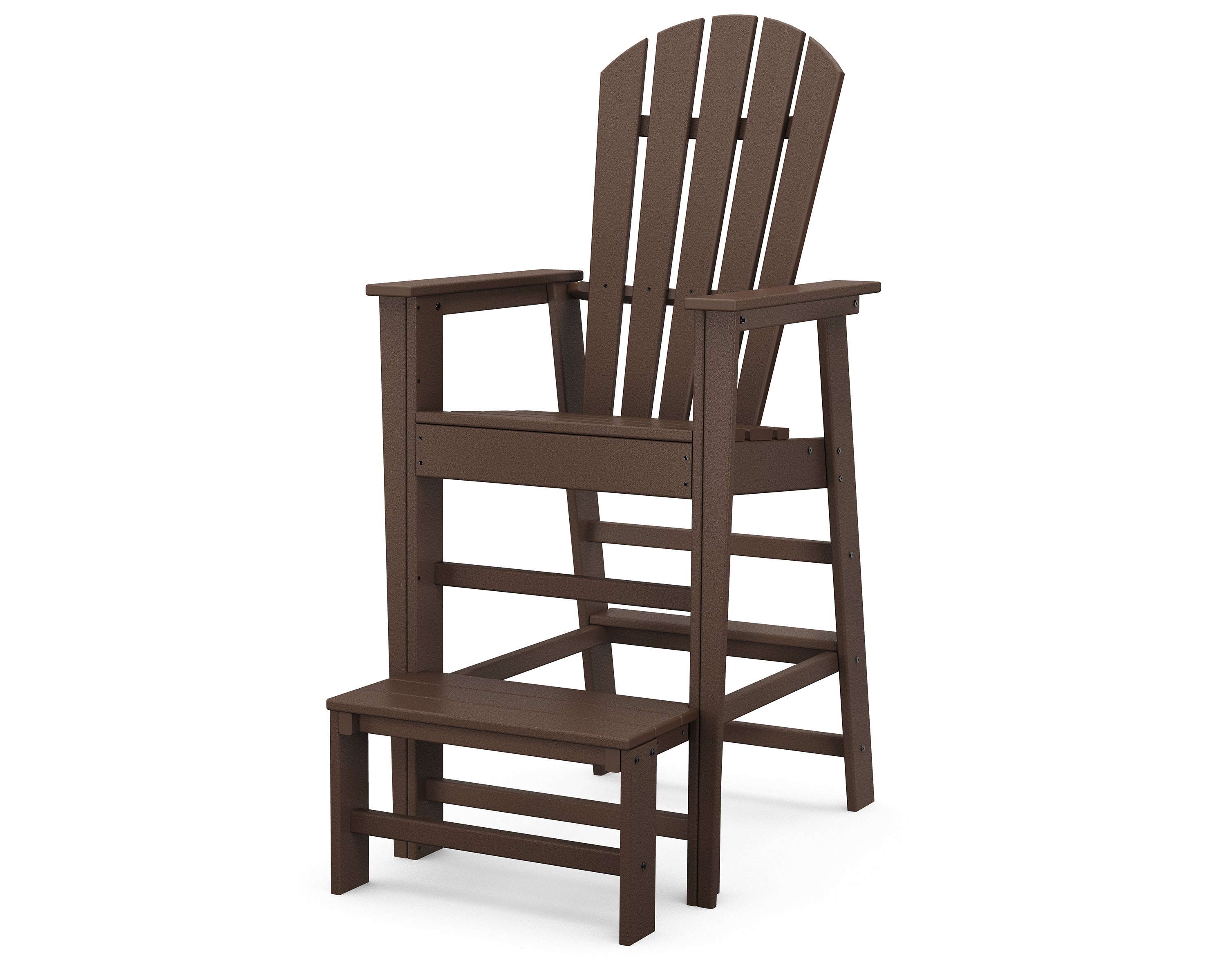 POLYWOOD South Beach Lifeguard Chair in Mahogany