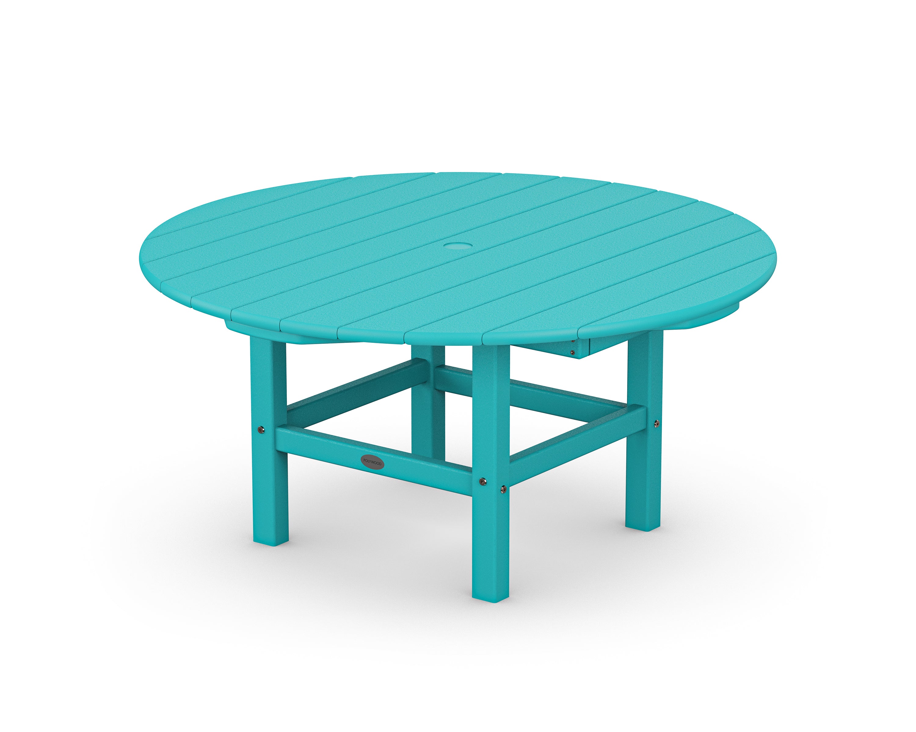 POLYWOOD Round 37" Conversation Table in Aruba