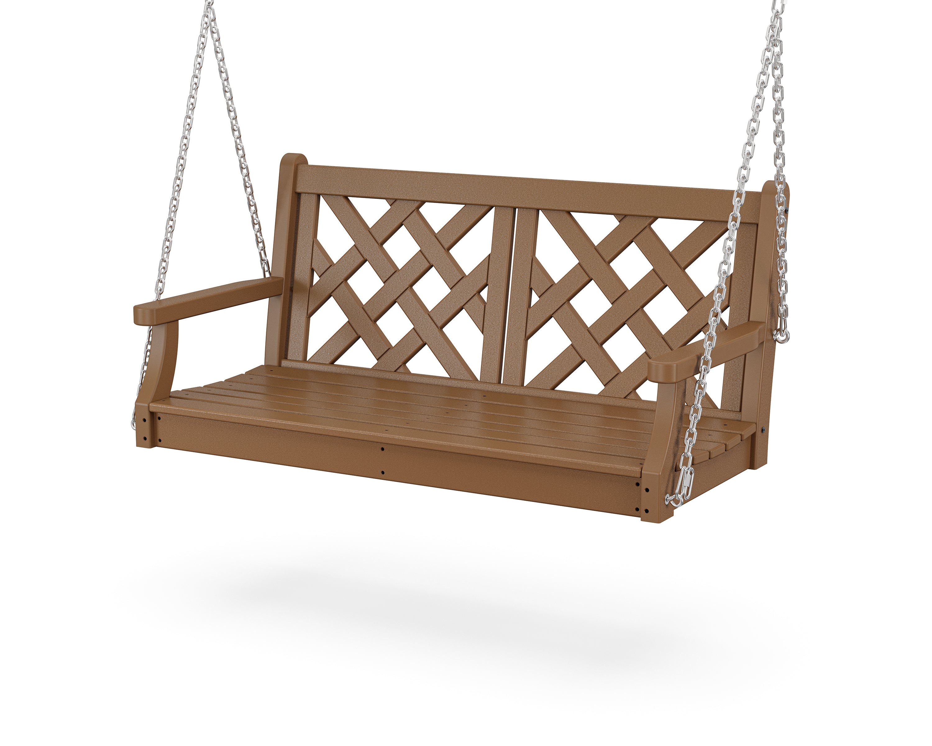 Country Living Wovendale 48” Swing in Teak