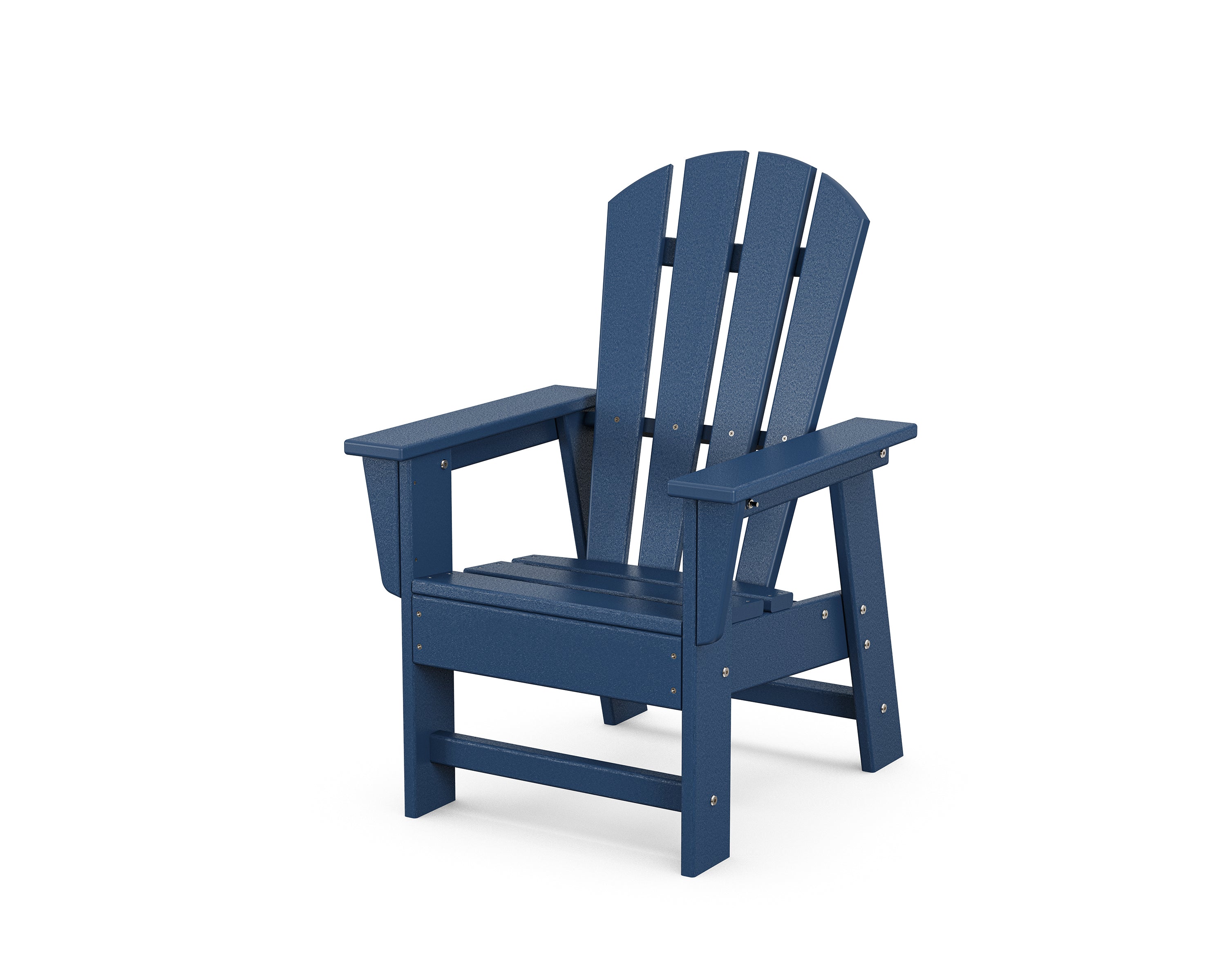 POLYWOOD Kids Adirondack Chair in Navy