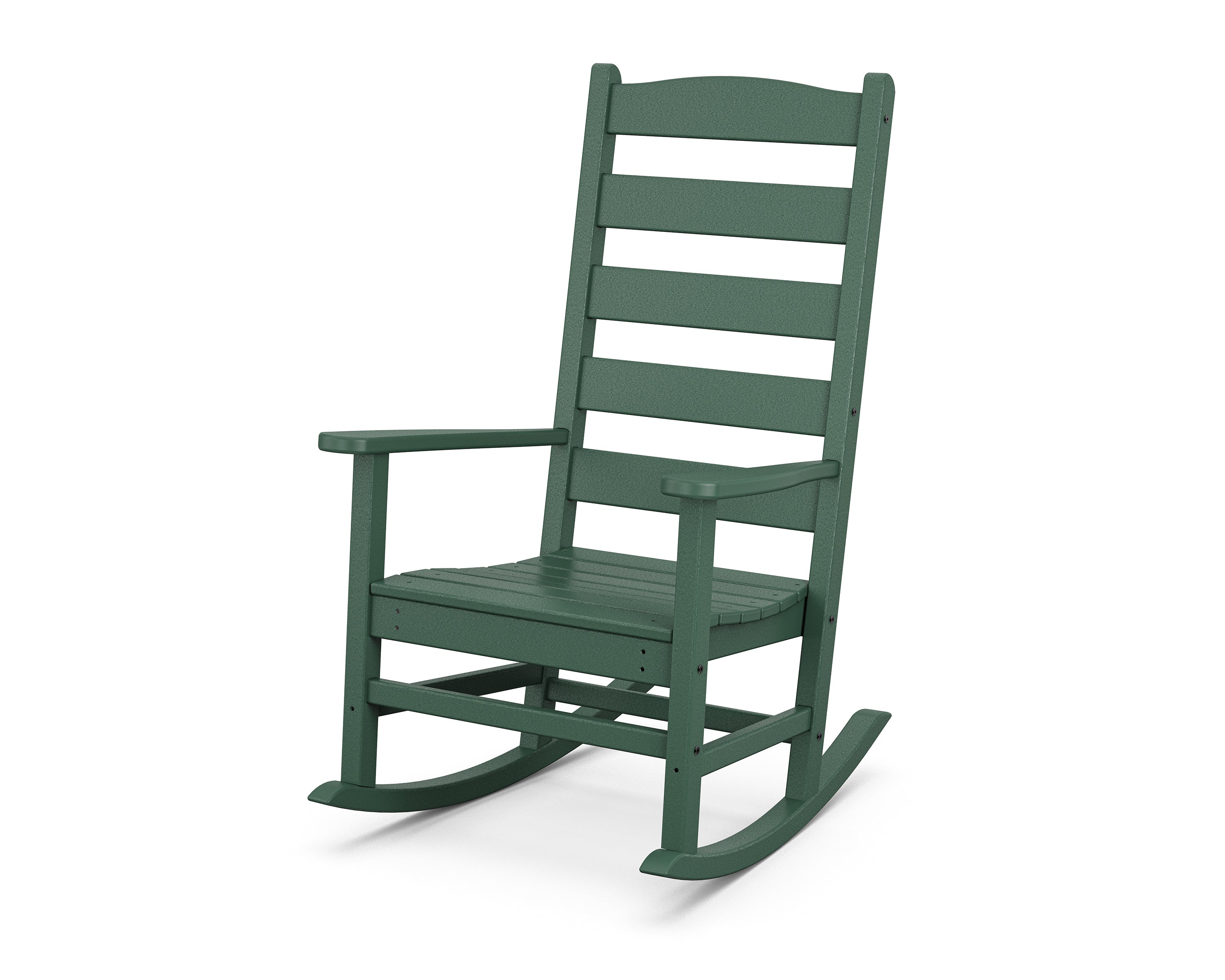 POLYWOOD® Shaker Porch Rocking Chair in Green