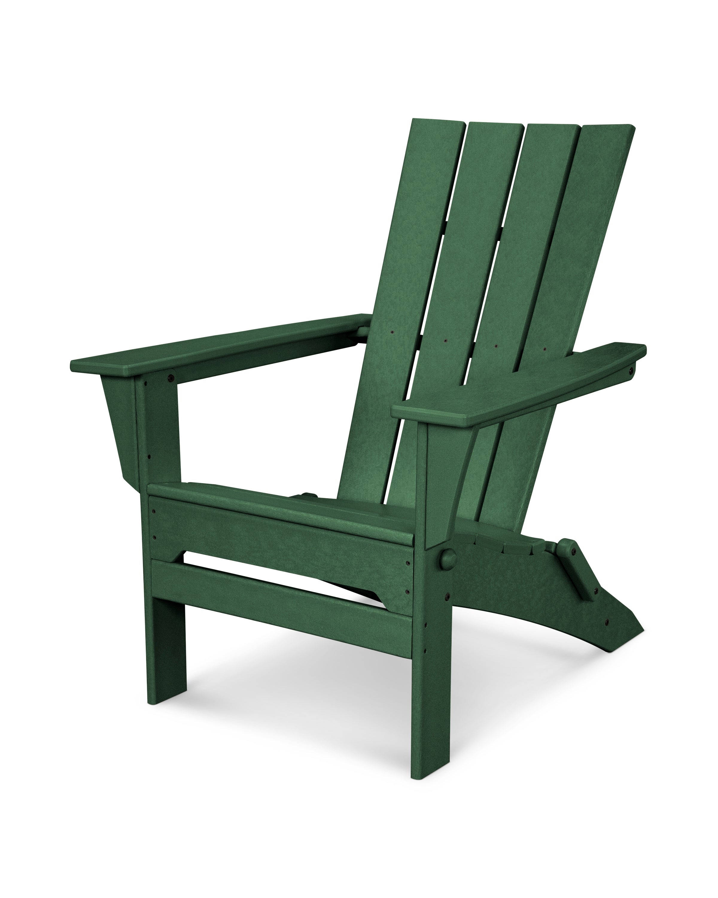 POLYWOOD Quattro Folding Adirondack in Green