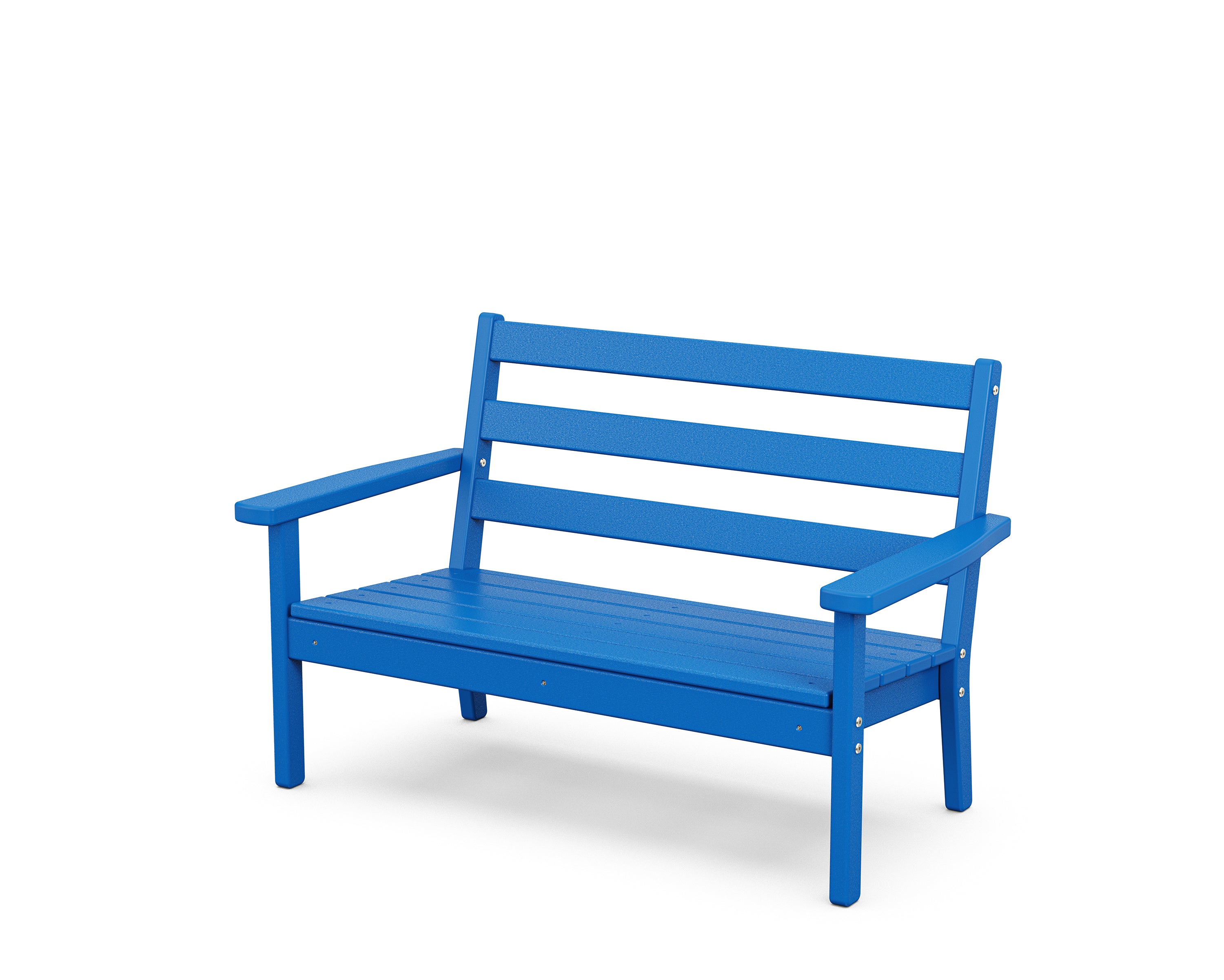 POLYWOOD Kids Lakeside Bench in Pacific Blue