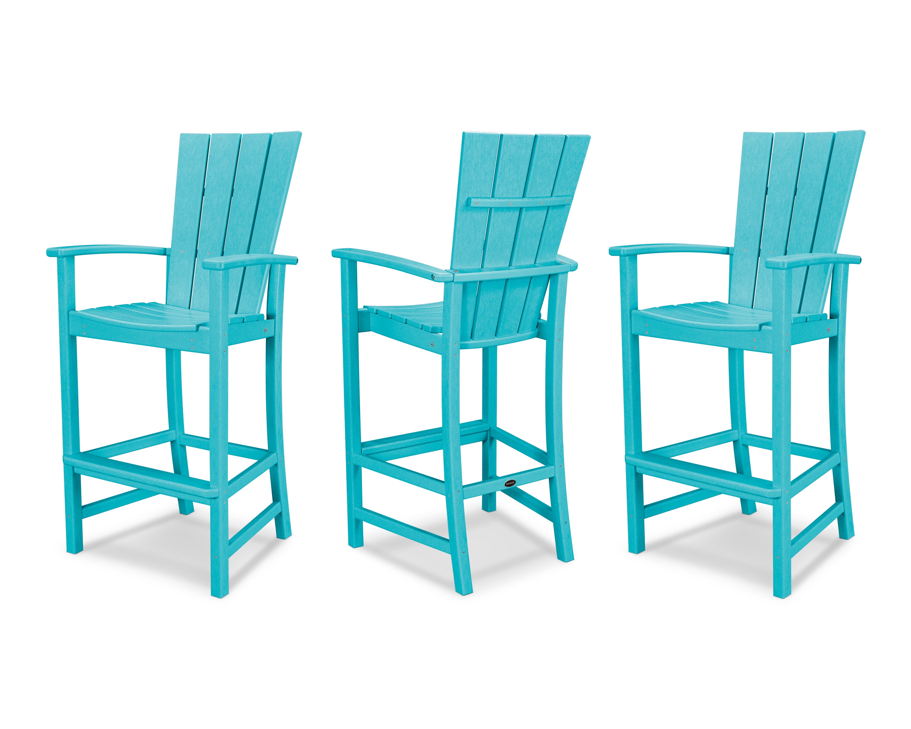 POLYWOOD® Quattro 3-Piece Bar Set in Aruba