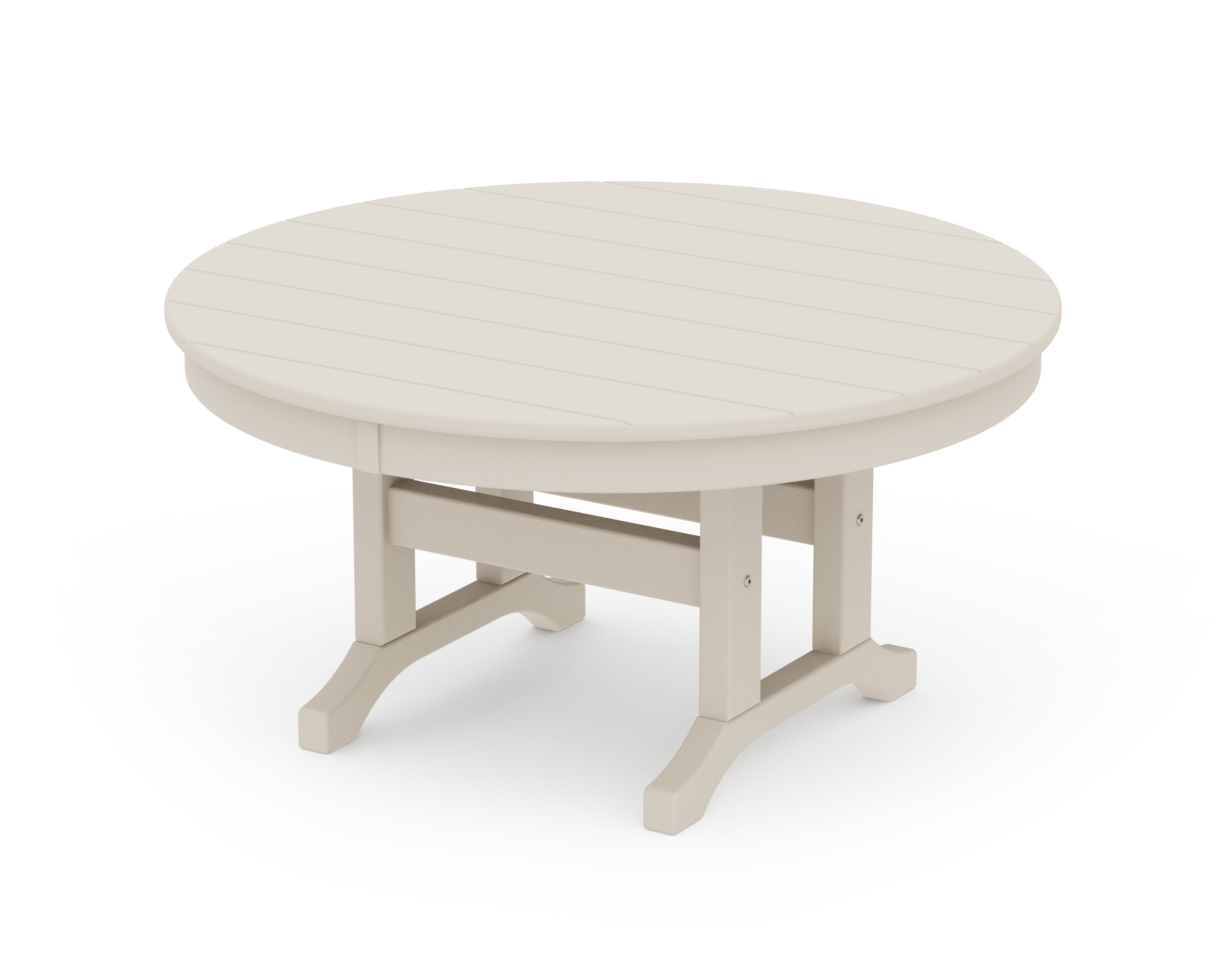 POLYWOOD Round 36" Conversation Table in Sand