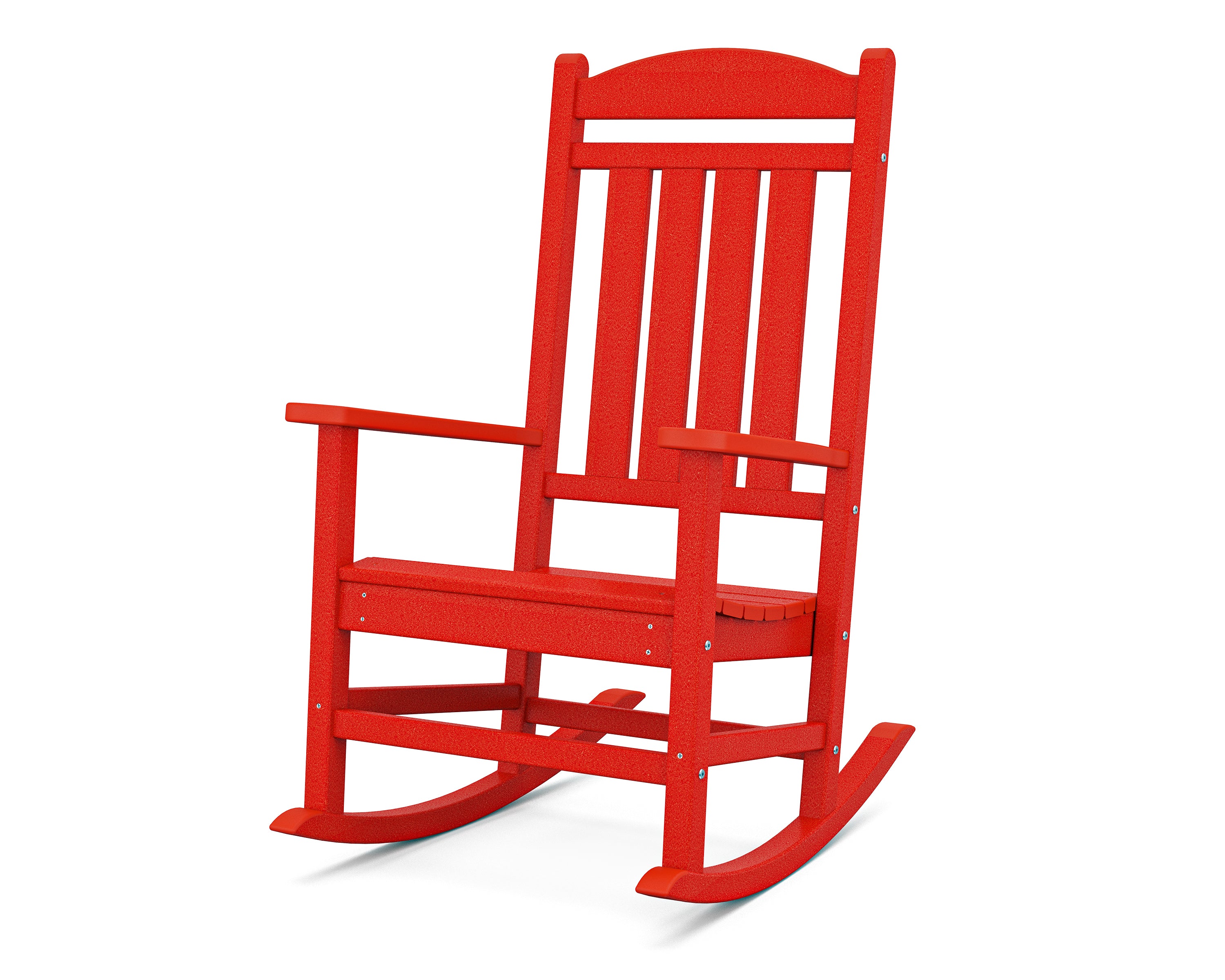 POLYWOOD® Presidential Rocking Chair in Sunset Red